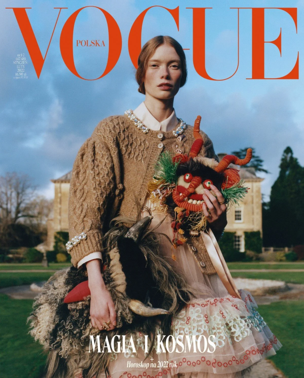 Julia Hafstrom Explores Fashion and Occult in Vogue Poland — Anne Julia Hafstrom Explores Fashion and Occult in Vogue Poland — Anne